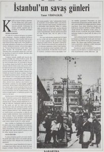 İstanbul’un Savaş Günleri