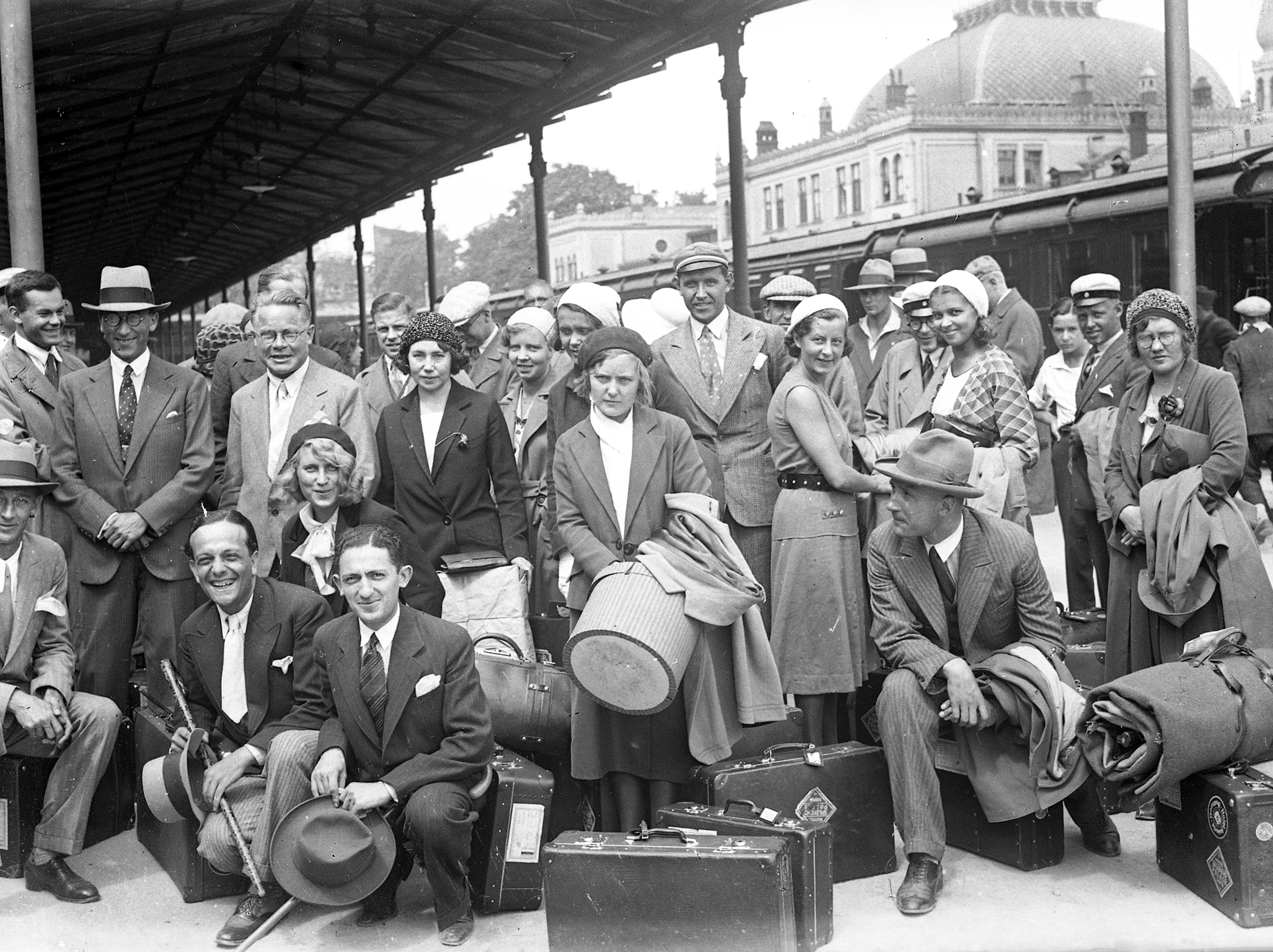 Passengers at Sirkeci Train Station